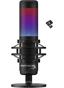 HYPERX MICROPHONE RGB QUADCAST S Black